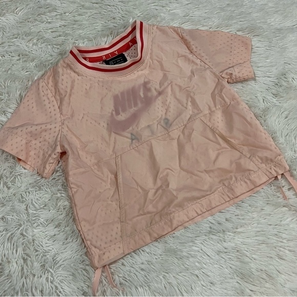 Nike Air Big Short Sleeve T-Shirt Girls XS - Picture 4 of 13